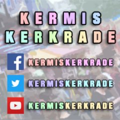 informatie over de kermis in Kerkrade centrum, op Facebook en Twitter.