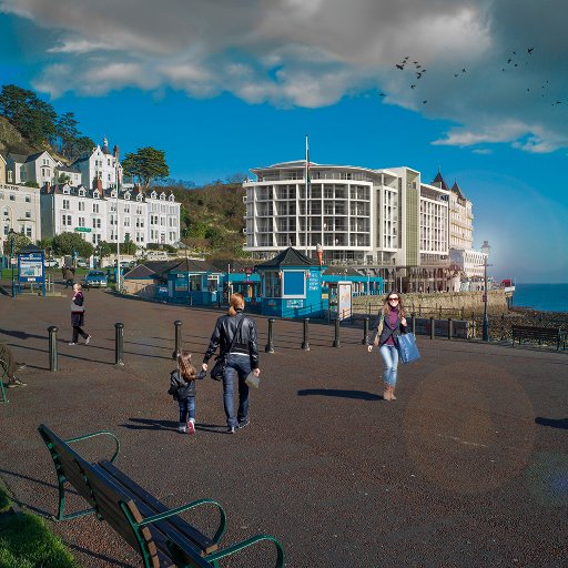 Proposed new apartment and restaurant complex on the stunning North Wales coast