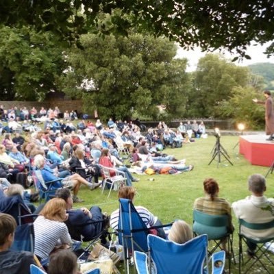 Present Illyria Open Air Touring theatre in the picturesque village of Woolley near Wakefield raising funds for Wakefield Hospice.