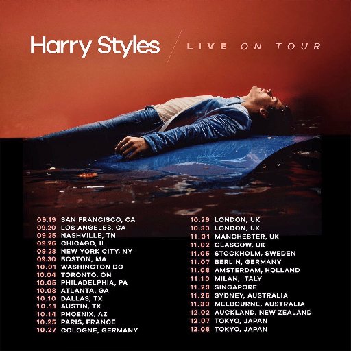 Giving away 1 NYC ticket and 3 Boston tickets for FREE. to enter, RETWEET my pinned tweet and then head over to my Instagram @harrystylesNYC1 for full details