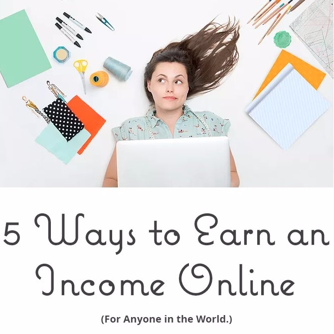 '5 Ways to Earn an Income Online: For Anyone in the World' eBook has just released! Find it on Kindle: https://t.co/cnNzd5Wezp