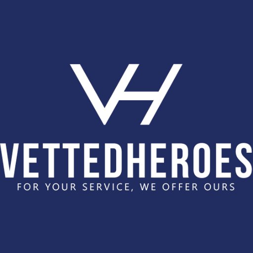vettedheroes's profile picture. VettedHeroes introduces  military veterans and their spouses with the hiring managers from top companies through events, mentorship, and certified training.