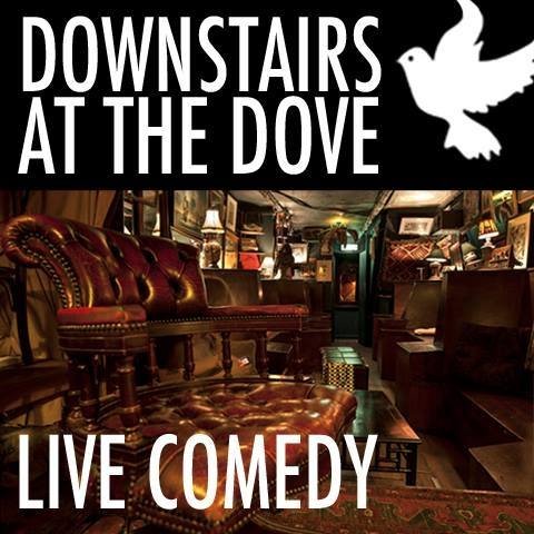 Downstairs at the Dove. Free comedy on the first three Thursdays of the month at The Black Dove, Brighton.