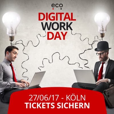 DigitalWorkDay's profile picture. https://t.co/Vwd5GkrwBc - Change it, Now! am Dienstag, 27.06.2017 in Köln! #DWD17 - Am Abend: eco Founders Fight Night 2017!!! Tickets sichern!