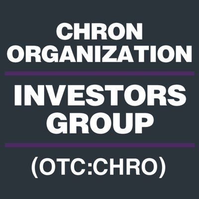 Unofficial account representing $CHRO investors. Due diligence, updates, & research. Account is not meant for recommendations but strictly awareness.