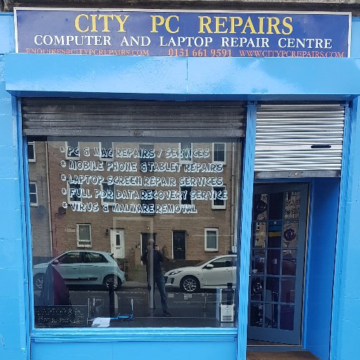 PC,Mac,Phone,Tablet Repair Sevices.  In-house specialist Data Recovery Services.  Component/Motherboard Repairs.14 Elgin Terrace, Edinburgh, EH75NW 01316619591