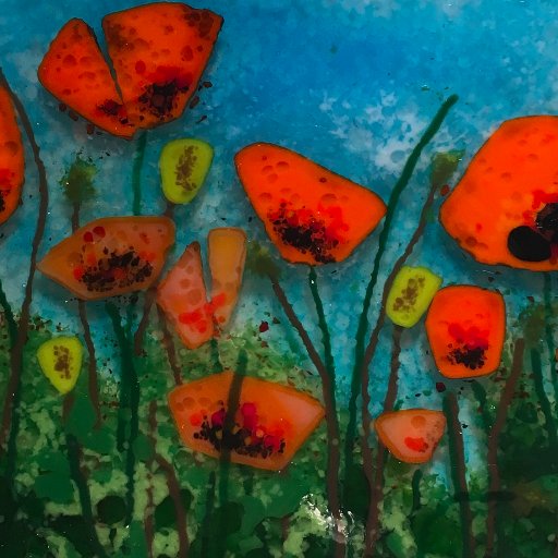 Fused Glass Artist who loves nature