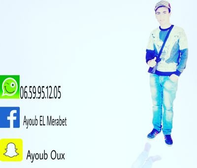 Ayoubelmerabet's profile picture. 💥 ayoub EL Merabet💥
✴ Tetouan city ✴
🔥 i LoVe PhotoGraphé