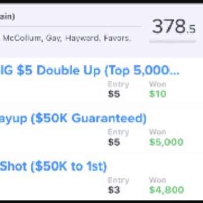 If you need experts to send you winning lineups, then dm us. We do all sports. We're proven and established sellers with multiple years of experience. 💰