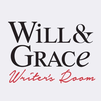 @WillandGrace Writer's Room. Live-ish from a cement building deep in the Valley.