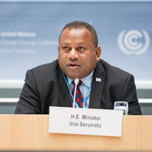 Official account of Fiji's Climate Champion for @COP23. At home, Fiji's Minister of Agriculture, Rural & Maritime Development and National Disaster Management