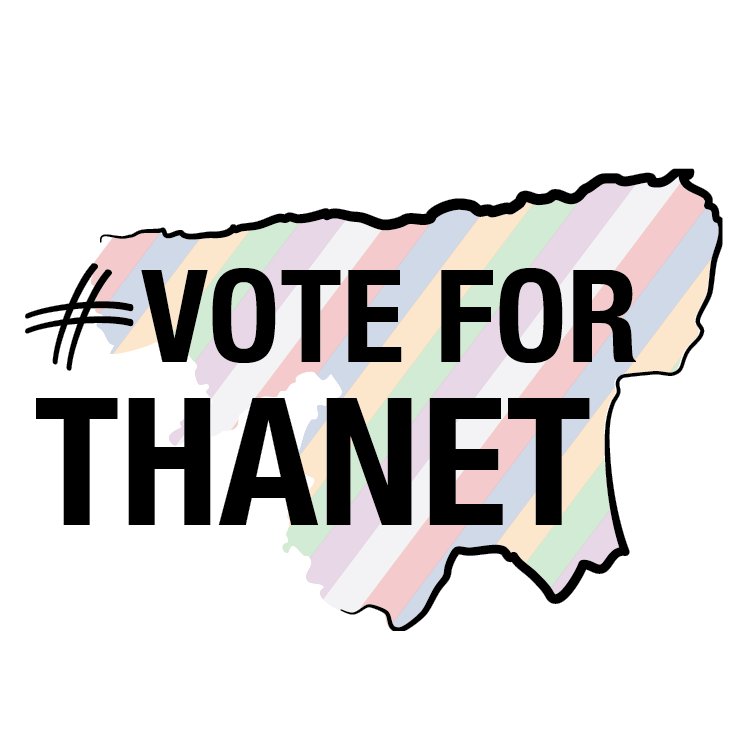 A page dedicated to encouraging people in Thanet to register to vote in the upcoming General Election.