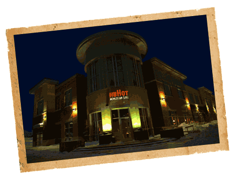 Create your own stir fry ... and destiny! Let the pillaging begin - Mongolian Bar and Grill.