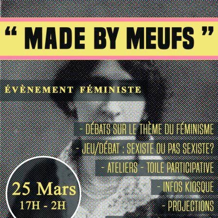 Collectif féministe.
Réseau d'entraide, de dialogue, d'apprentissage et d'actions conjointes.