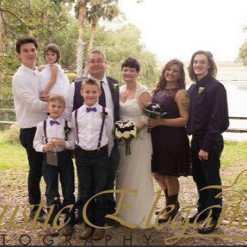 Mom to Kevin 34,Megin 31,Quincy 24,Rece 15,Jack 14, and our lil Angel 7/18/07. Grammy to Luna Wilder Griego, 9 & Madison 10 months old, Married to Sean 29 yrs