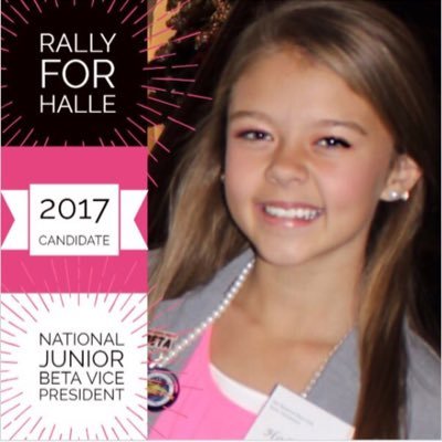 2017 Tennessee Junior Beta Vice President Candidate #rallyforhalle