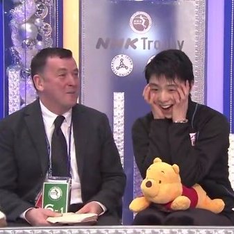 figure skating's no.1 bear