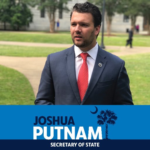 Joshua Putnam is a candidate for Secretary of State in South Carolina.