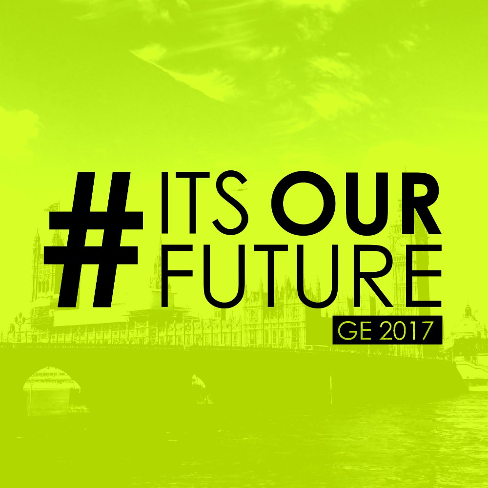 ItsOurVote's profile picture. We're working to get more young people registered to vote in the upcoming #GE2017, so that our voice & our issues are taken seriously. #ItsOurFuture #ItsOurVote