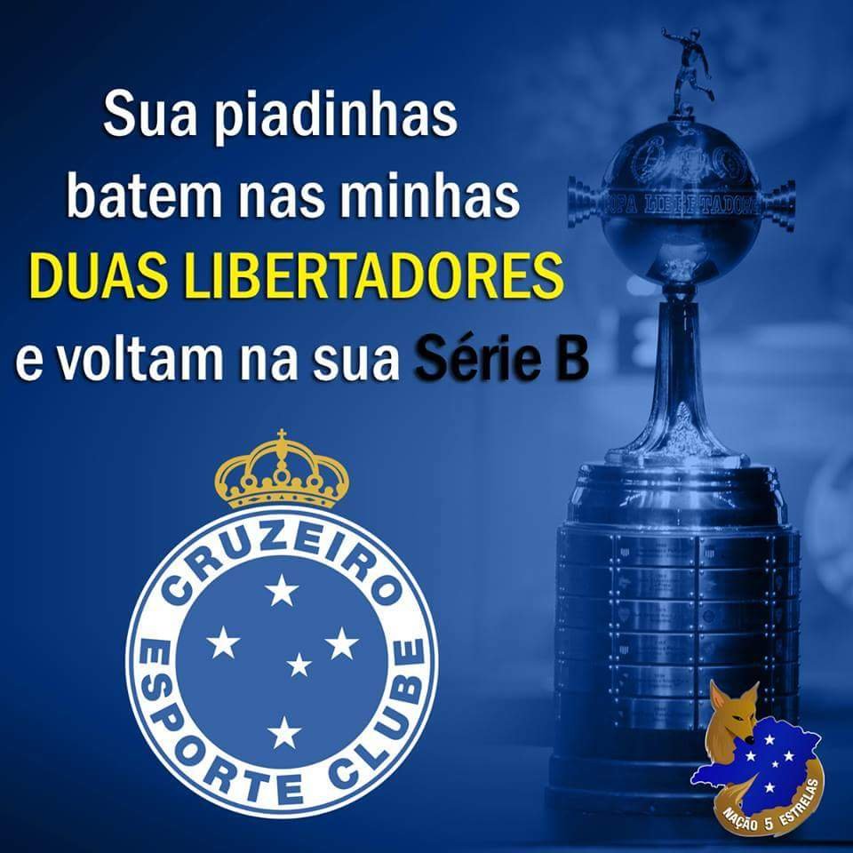 Fanático pelo @cruzeiro time do Povo...
💙⚪️🦊