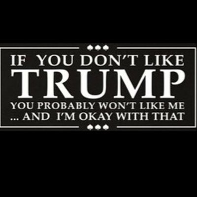 God fearing, gun totin', conservative, DEPLORABLE AMERICAN REDNECKS!!! You Ain't Gotta Live Here to Join! 🇺🇸 #IstandwithTrump #MAGA #TRUMP2020