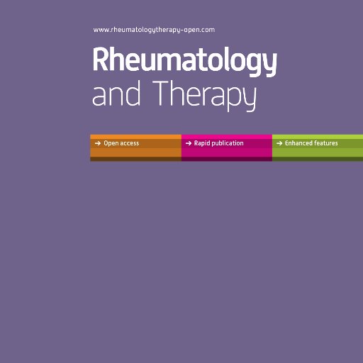 PubMed-indexed, rapid publication, peer reviewed #openaccess #rheumatology journal. Impact Factor 2.9. CiteScore 6.0. Part of
@AdisJournals @springernature