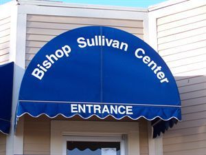 Inspired by Christian faith, Bishop Sullivan Center shows God's love to people in financial hardship by providing food, help in finding jobs and other aid.