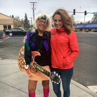 I work at @LittleCaesars in Bend, Oregon and coolest ladies in Bend.