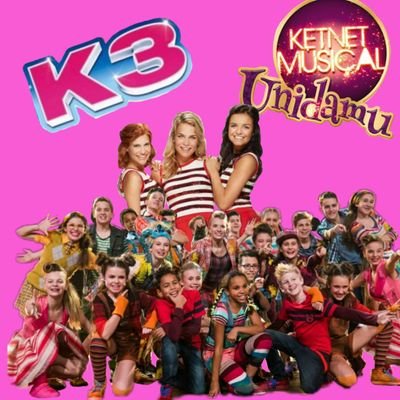 k3+ketnet musical=❤|
ketnet musical nu= unidamu😍|
k3💗|

instagram ➡@k3ketnetmusical