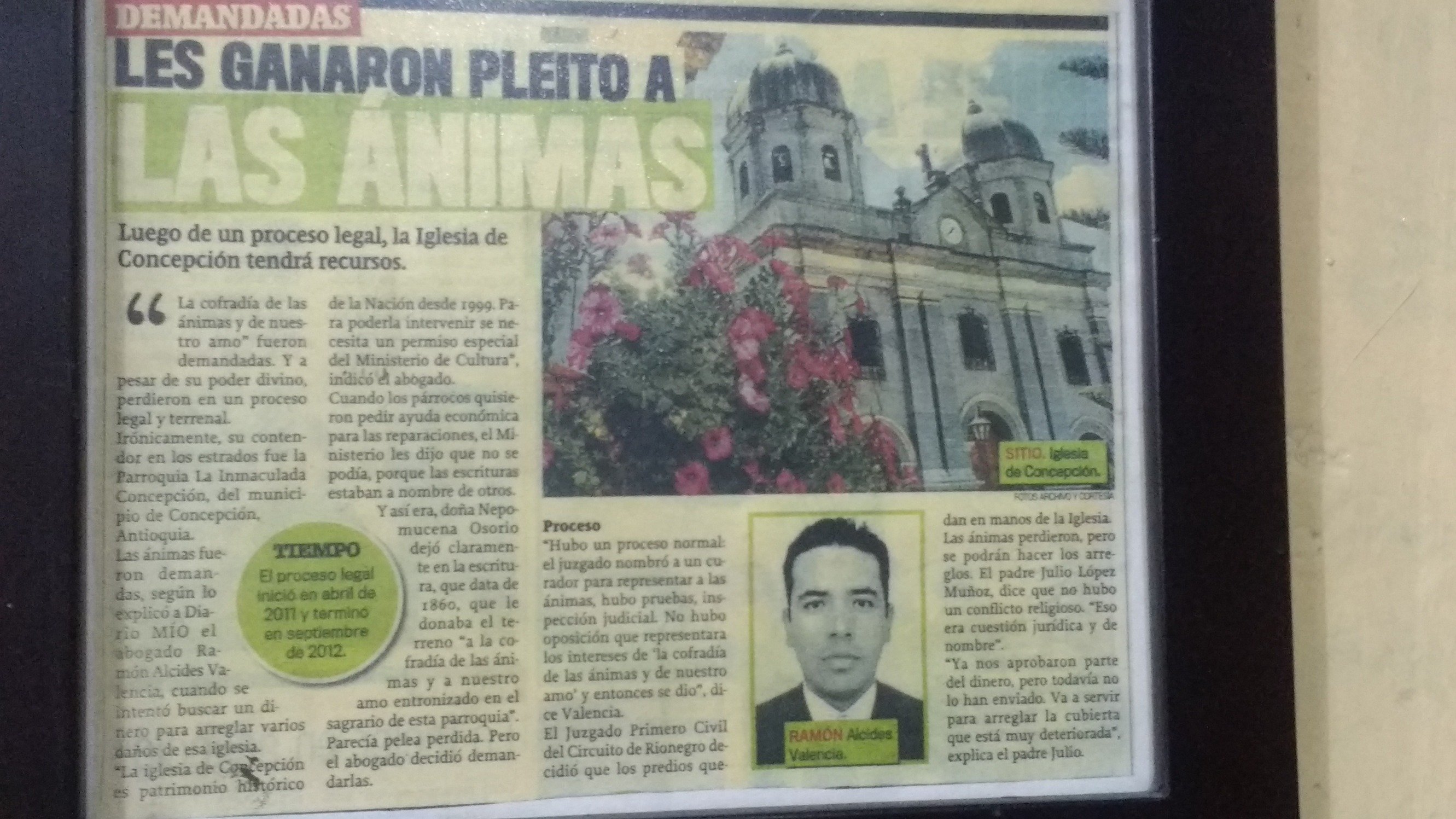 Contra el verdadero abogado se concitan intereses lastimados, el amor propio herido, la envidia implacable. Ossorio.
De la Concha, del DIM y Uribista al 200%