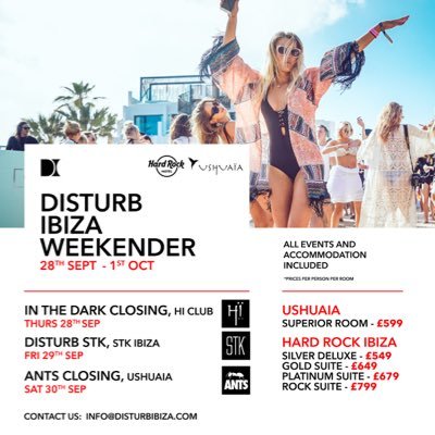 Registered UK Tour Operator -Official partners with Ushuaïa Hotel Ibiza, bringing our guests the most exclusive holiday packages l Call us 0208 144 1119