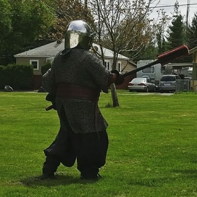 Exarch in the Empire of Medieval Pursuits. Member of the Barony of Wastekeep, SCA.  Into armored fighting, comic books, movies, and general nerdity.