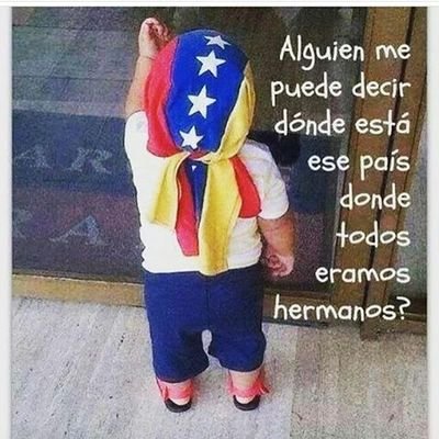 Confío en Dios Todo Poderoso y en todos los Venezolanos q están luchando en mejorar este país.. Venezuela te amo. No sigo chavistas destructores de mi país.