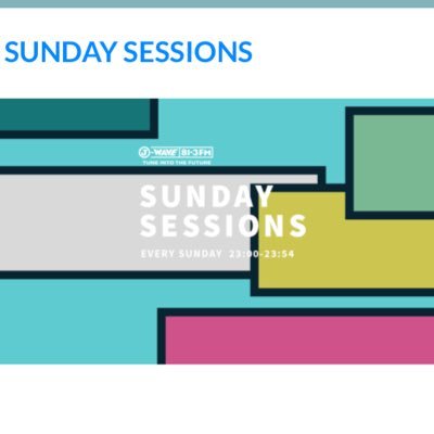 日曜日の夜にじっくり聴き入りたいJ-WAVEの特集型プログラム「SUNDAY SESSIONS」 #月替わり #他では聴けない #JWAVEならでは #ググれない