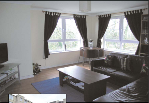 buyflat's profile picture. Great 1 bed flat for sale in Slateford, Edinburgh. Lovely outlook, large living room,private parking. Offers around £120k