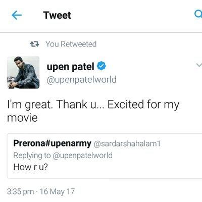 uppi_fan's profile picture. Mad For @Upenpatelworld