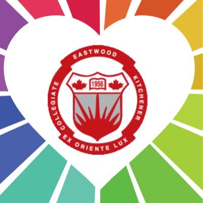Eastwood Collegiate Institute's LGBTQ+ Alliance, meets every Tuesday 🏳️🌈 #ECIpride