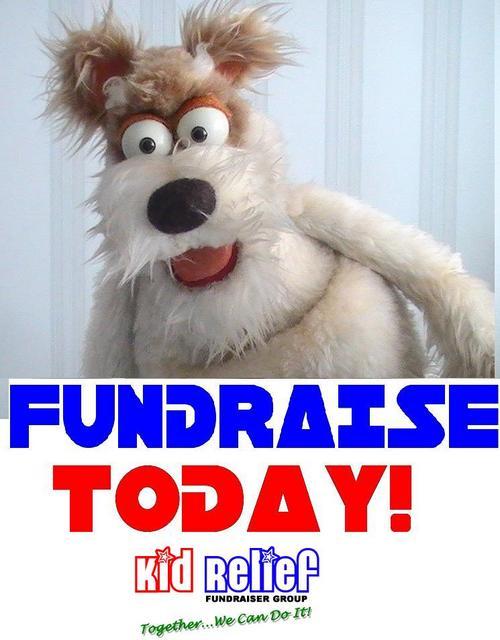Puppeteer for Rover the Dog for Kid Relief Fundraising Videos.