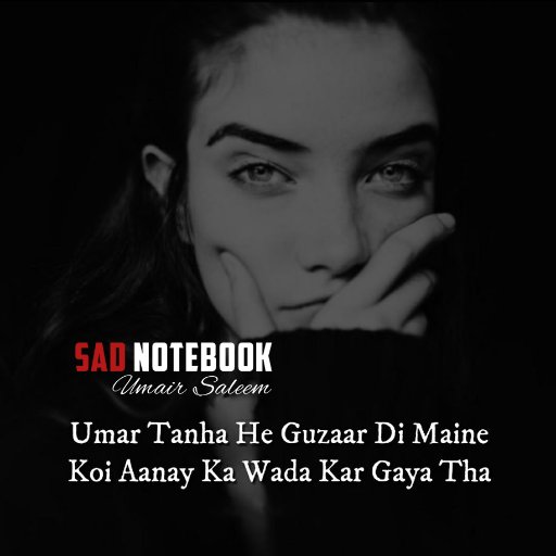 sad_notebook's profile picture. Sad Poetry