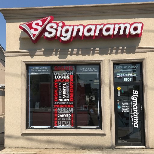 Signarama of Deer Park is your go-to company for your business' signs, banners, printing, vehicle lettering/graphics and much more.