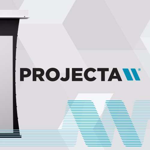 Projecta is Europa's grootste fabrikant van projectieschermen. Wij leveren producten van topkwaliteit, een ruime keuze in projectiedoeken en maatwerk.