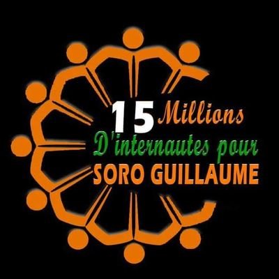 Compte officiel de la communauté 15 Millions d'internautes pour Soro Guillaume. 
Nous unir, nous rassembler...