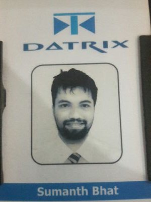 sumanthbhat7's profile picture. Hard worker and i believe in god