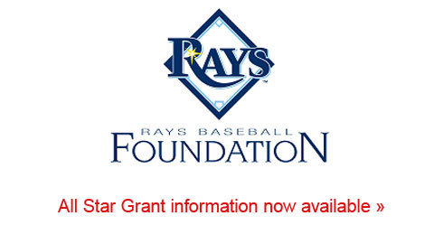 Information about community outreach of the Tampa Bay Rays baseball organization.