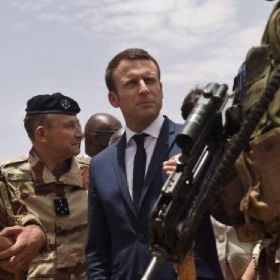 Groupe de soutien tweeter a Emmanuel Macron