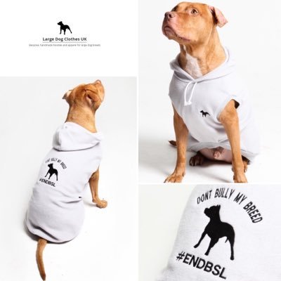 Bespoke clothing for large dog breeds, lovingly handmade in the UK, specialising in Bull Breed type dogs 🐾#EndBSL