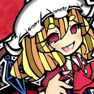 xkyarox's profile picture. 東方をこよなく愛する自称紳士。好きなキャラはフラン。好きな作品は妖々夢。ＴＲＰＧもぼちぼちやってましたがコロナ以降ご無沙汰…。東方やＴＲＰＧ好きは是非絡んで下さい。最近ほぼ東方のリツいいねと連絡用垢。たまに飯テロ。リプやDMには反応します。
