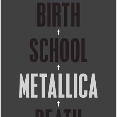 'Into The Black', vol. 2 of Birth School Metallica Death, is out now. Birth School Metallica Death, the first volume, is out now in paperback.