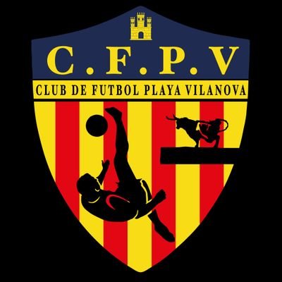 Club de fútbol playa Vilanova. Competiciones a nivel local, autonómico y nacional.