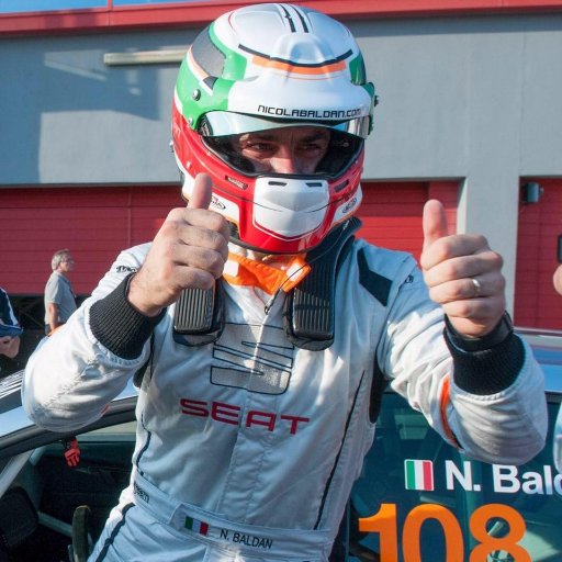 NicolaBaldan's profile picture. Racer. 2016 SEAT Leon Cup Champion, 2013 Mini Challenge Champion, 2010-2011 Ita&EU Abarth Trophy Champion, 2007 Junior & 2003 U25 Clio Cup Winner.